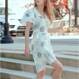 Just One Answer wrap dress